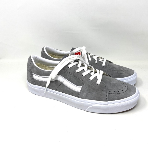 VANS SK8-LOW Vintage Sport Frost Gray Women’s Suede Size Sneakers VN0A4UUKB7W - Picture 2 of 11